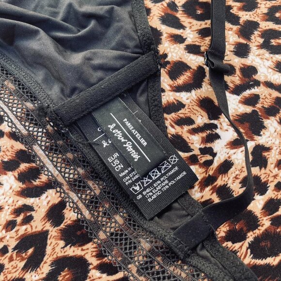 blk lace bralette with adjustable straps - Picture 7 of 8